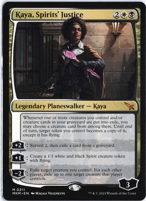 Kaya, Spirits' Justice M Murders at Karlov Manor 211 NM