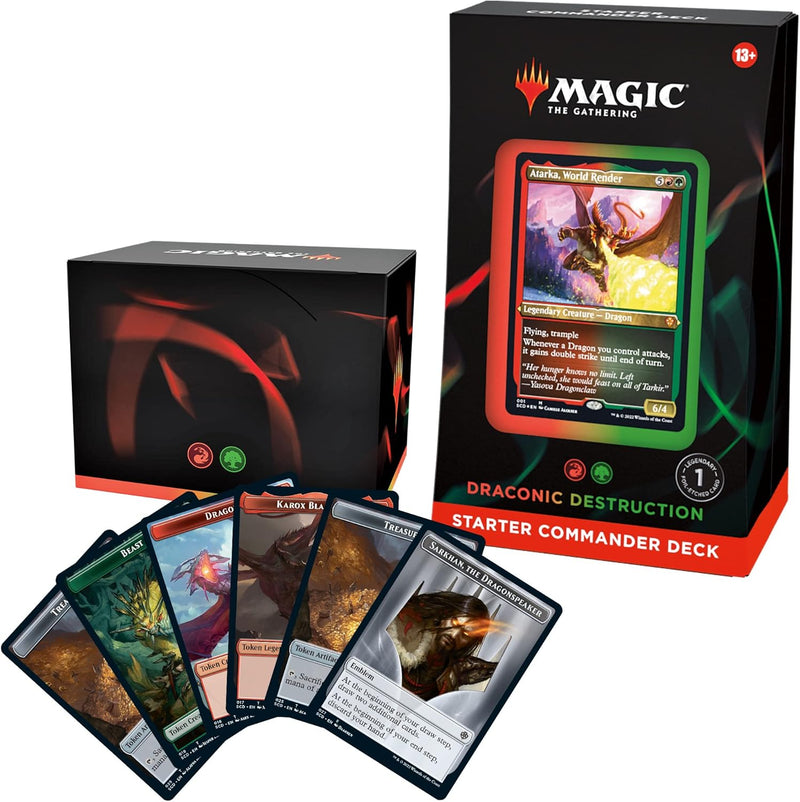 Magic: The Gathering - Starter Draconic Destruction Commander Deck