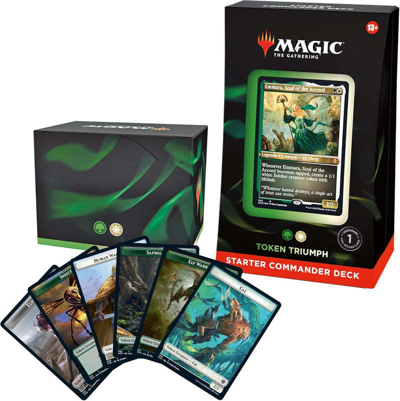 Magic: The Gathering - Starter Token Triumph Commander Deck