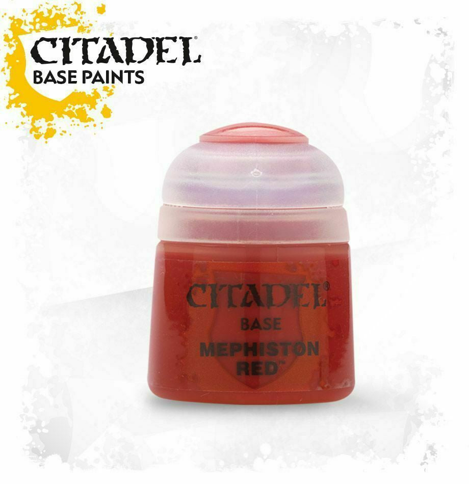 Games Workshop Citadel Paint Base Paint: Mephiston Red