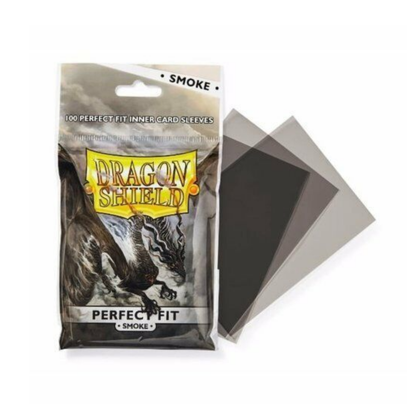 Dragon Shield: Perfect Fit Top loading Smoke, 100 Ct.