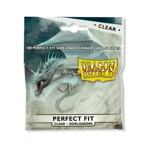 Dragon Shield: Perfect Fit Sleeves Clear Side loading 100-Pack