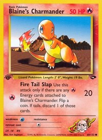 Blaine's Charmander - Gym Challenge - 060/132