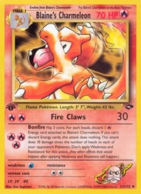 Blaine's Charmeleon - Gym Challenge - 031/132