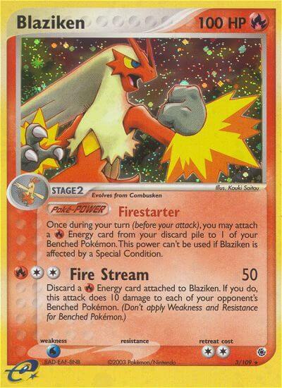 Blaziken - EX Ruby and Sapphire #3/109