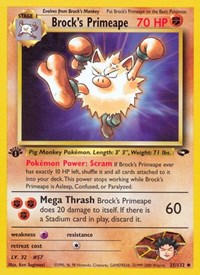 Brock's Primeape - Gym Challenge - 035/132