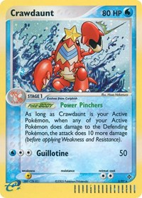 Crawdaunt - 3/97 - EX Dragon - 3/97