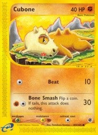 Cubone - Expedition - 103/165