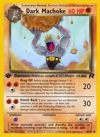 Dark Machoke - Team Rocket - 40/82