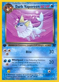 Dark Vaporeon - Team Rocket - 45/82