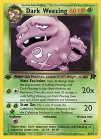 Dark Weezing (31) - Team Rocket - 31/82