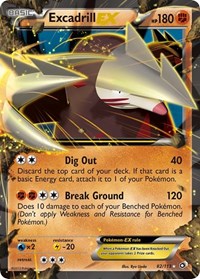Excadrill EX - Legendary Treasures: Radiant Collection - 82/113