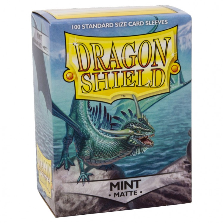 Dragon Shield: Matte Mint, 100 Sleeves
