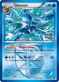 Glaceon (Team Plasma) - Plasma Freeze #23/116