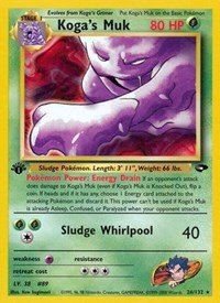 Koga's Muk - Gym Challenge - 026/132