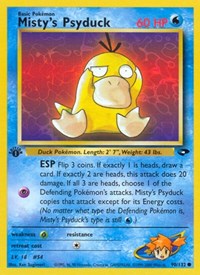 Misty's Psyduck - Gym Challenge - 090/132