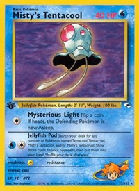 Misty's Tentacool (32) - Gym Heroes - 032/132