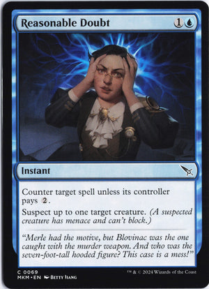 Reasonable Doubt C Murders at Karlov Manor 69 NM