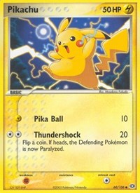 Pikachu - EX Emerald - 60/106