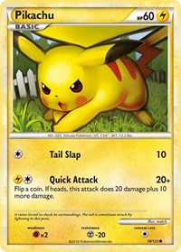 Pikachu - HeartGold SoulSilver - 78/123