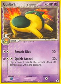 Quilava (Delta Species) - EX Dragon Frontiers #36/101