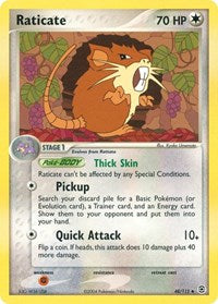 Raticate - FireRed & LeafGreen #48/112