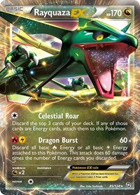 Rayquaza EX - Dragons Exalted #85/124