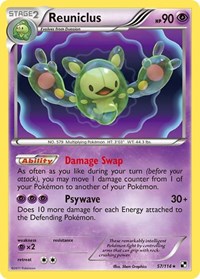 Reuniclus - Black and White #57/114