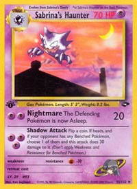 Sabrina's Haunter - Gym Challenge #055/132