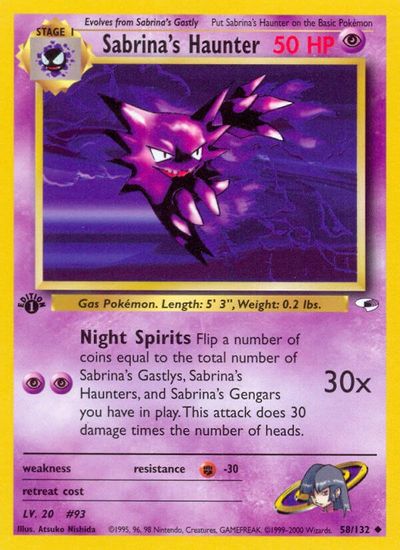 Sabrina's Haunter [1st Edition] #58