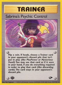 Sabrina's Psychic Control - Gym Challenge - 121/132