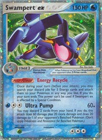 Swampert ex - EX Crystal Guardians - 98/100