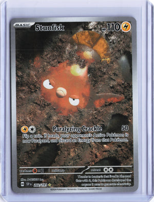 Stunfisk - Illustration Rare SV08: Surging Sparks 202/191 NM