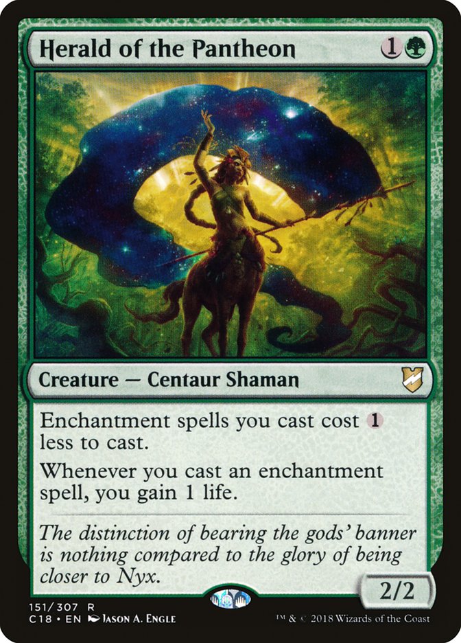 Herald of the Pantheon - Commander 2018 #151