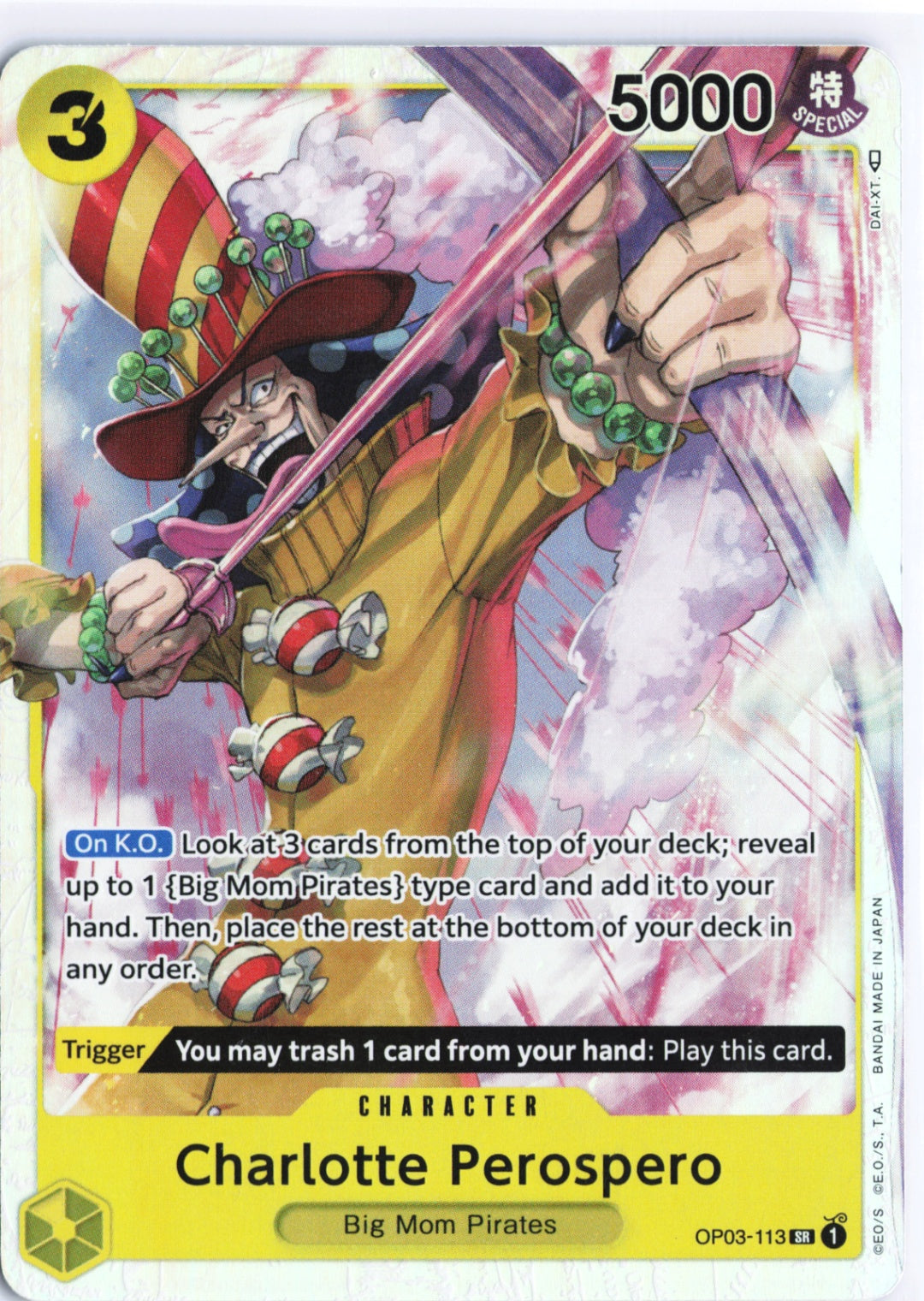 Charlotte Perospero SR Pillars of Strength OP03-113 NM