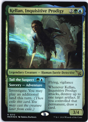 Kellan, Inquisitive Prodigy R Murders at Karlov Manor 212 NM