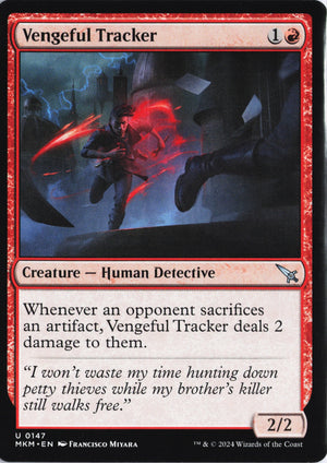 Vengeful Tracker U Murders at Karlov Manor 147 NM