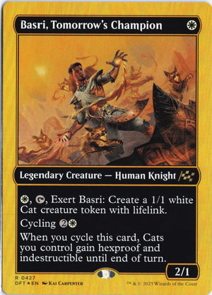 Basri, Tomorrow's Champion (First-Place Foil) R Aetherdrift 427 NM