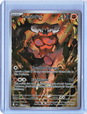 Landorus - Illustration Rare SV: Black Bolt 131/086 NM