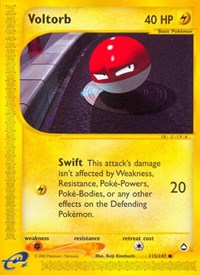 Voltorb (115) - Aquapolis - 115/147