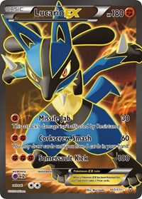 Lucario EX (107 Full Art) - XY - Furious Fists #107/111