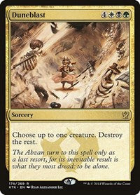 Duneblast - Khans of Tarkir - 174