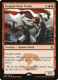 Dragon-Style Twins - Khans of Tarkir - 108