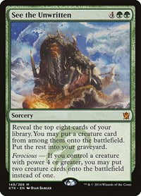 See the Unwritten - Khans of Tarkir - 149