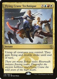 Flying Crane Technique - Khans of Tarkir - 176