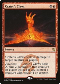 Crater's Claws - Khans of Tarkir - 106