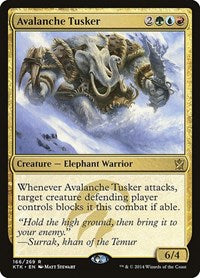 Avalanche Tusker - Khans of Tarkir - 166