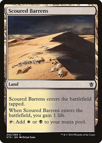 Scoured Barrens - Khans of Tarkir - 242