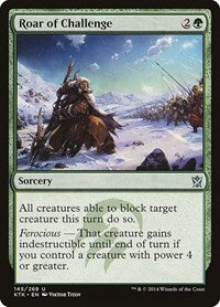 Roar of Challenge - Khans of Tarkir - 145