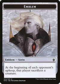 Emblem - Sorin, Solemn Visitor - Khans of Tarkir - 13